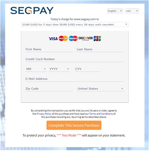 segpay charge|Client Information & FAQ